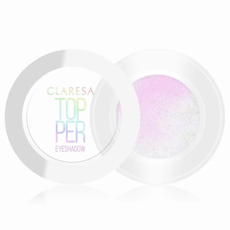 ⁨CLARESA Cień do powiek Topper Eyeshadow nr 01 Sea Shell 1szt⁩ w sklepie Wasserman.eu