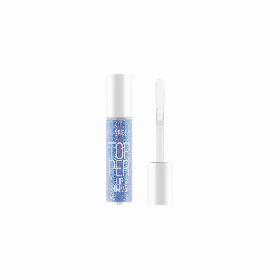 ⁨CLARESA Błyszczyk do ust Topper Lip Shimmer nr 02 Blew Blue 1szt⁩ w sklepie Wasserman.eu