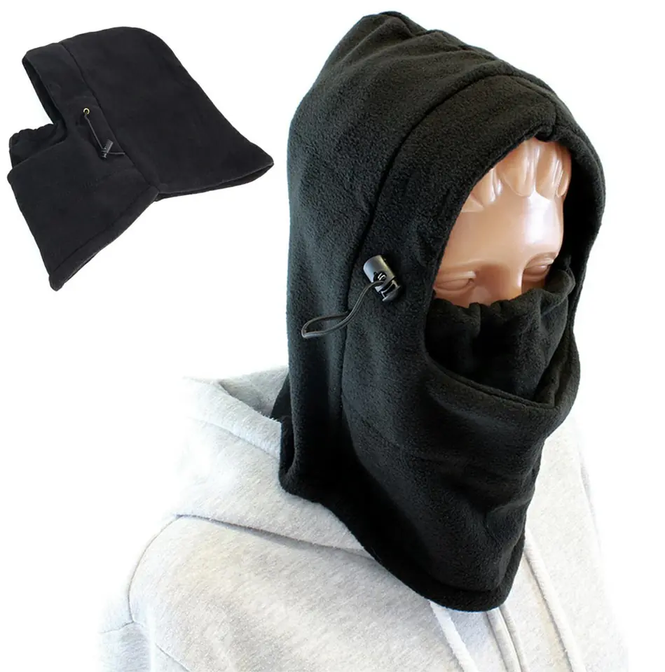 ⁨BQ42 Balaclava fleece mask 3in1 black⁩ at Wasserman.eu