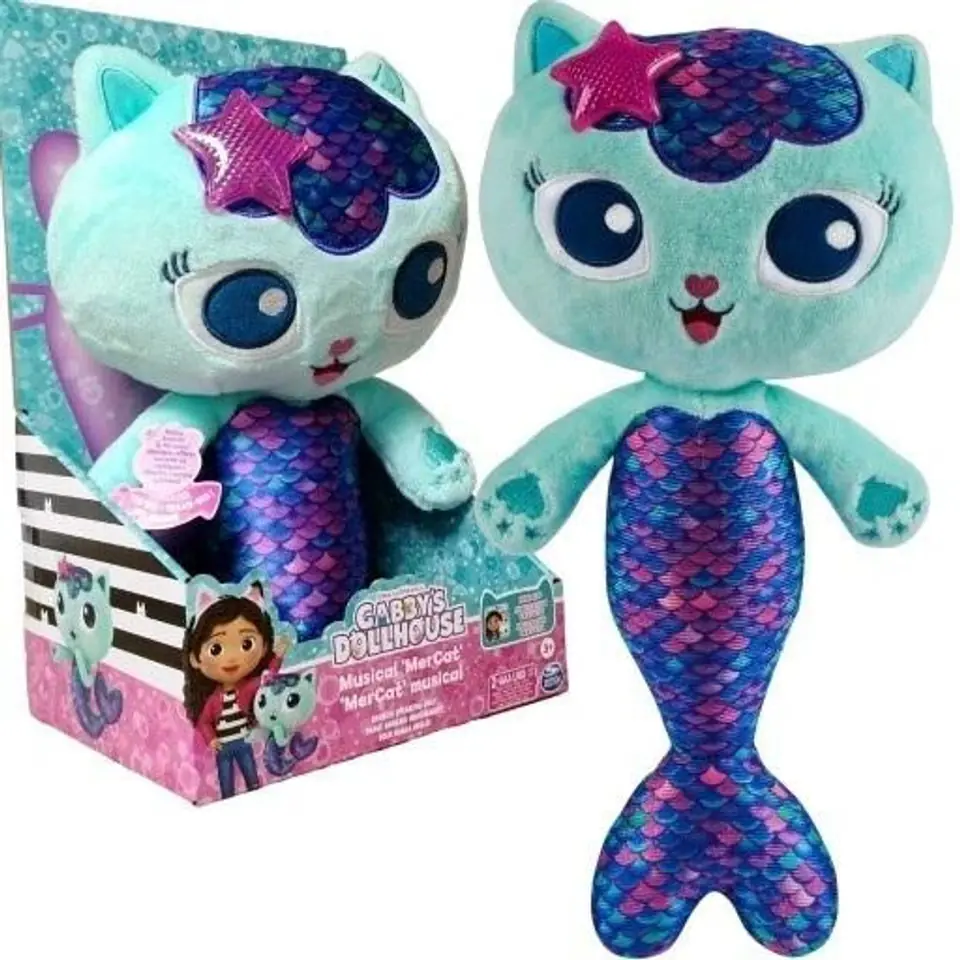 ⁨Gabi's Cat House: Interactive Mermaid Cat 6064359 P2 Spin Master⁩ at Wasserman.eu