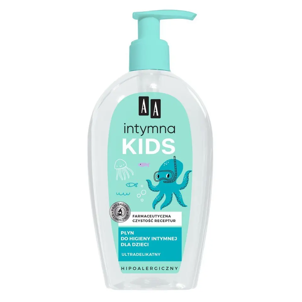 ⁨AA Intymna Kids Płyn do higieny intymnej dla dzieci 300ml⁩ w sklepie Wasserman.eu