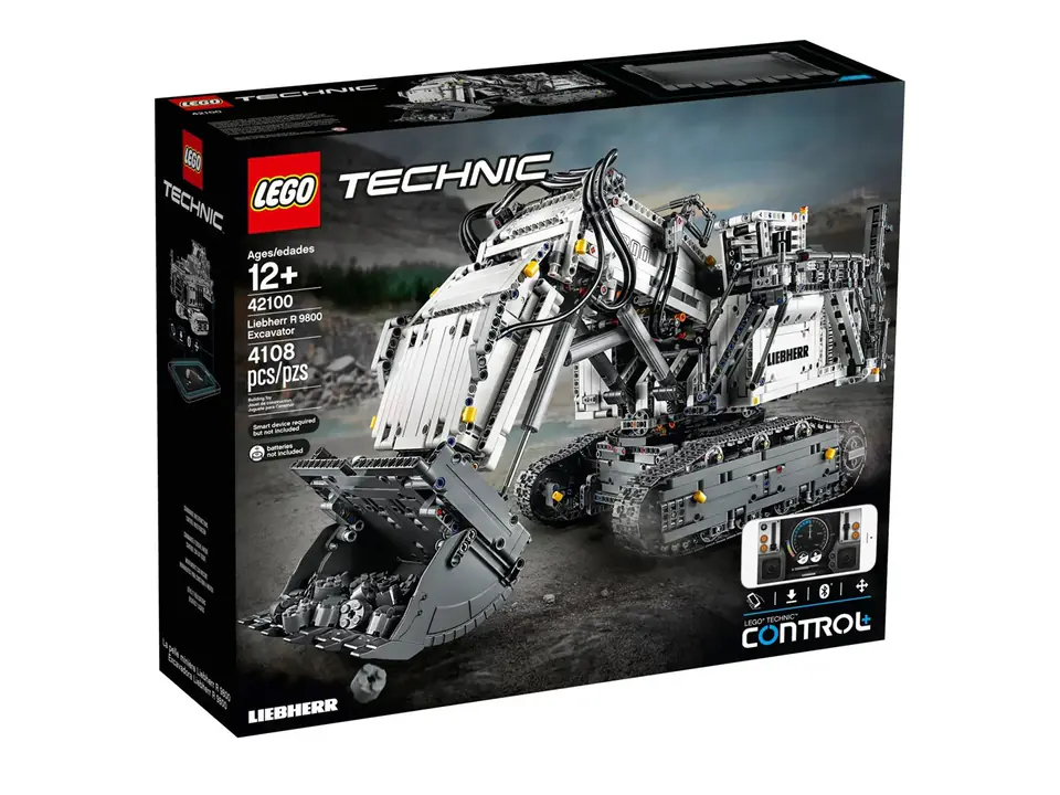 ⁨LEGO Technic 42100 Koparka Liebherr R 9800⁩ w sklepie Wasserman.eu