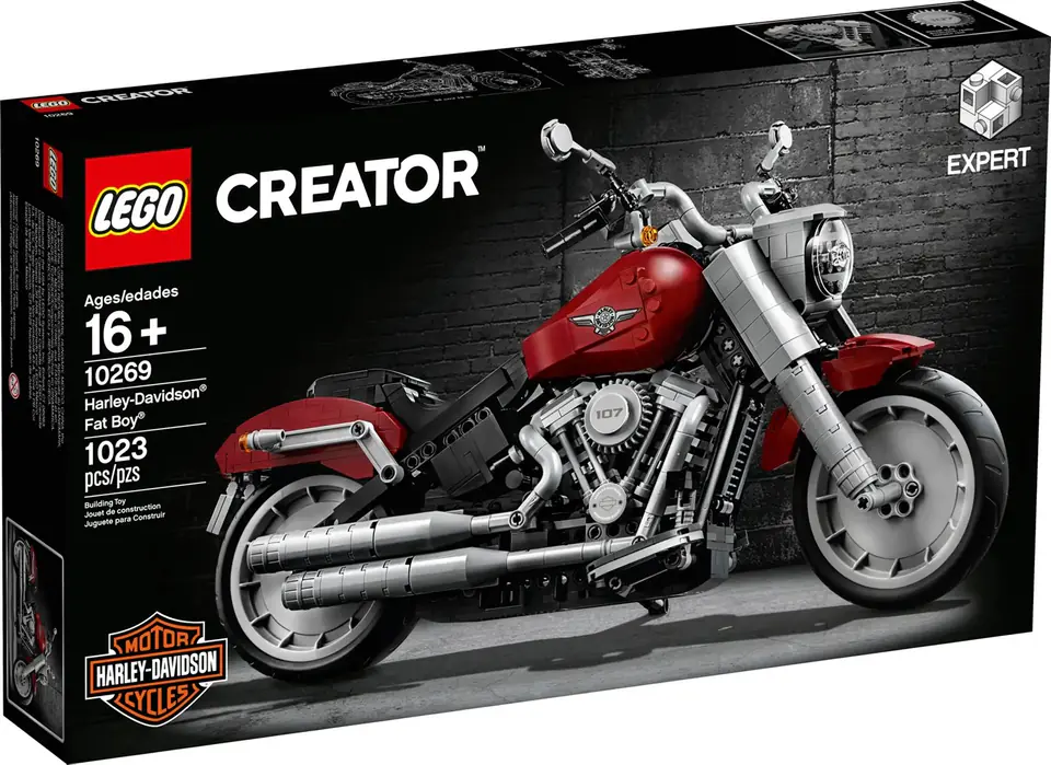 ⁨LEGO Creator Expert 10269 Harley Davidson Fat Boy⁩ w sklepie Wasserman.eu