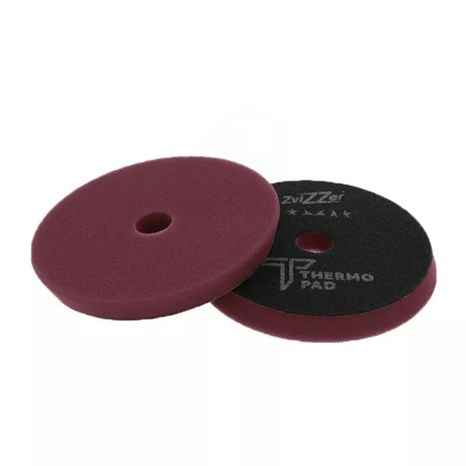 ⁨ZviZZer Thermo Pad Red 150mm - czerwona gąbka polerska finiszowa⁩ w sklepie Wasserman.eu