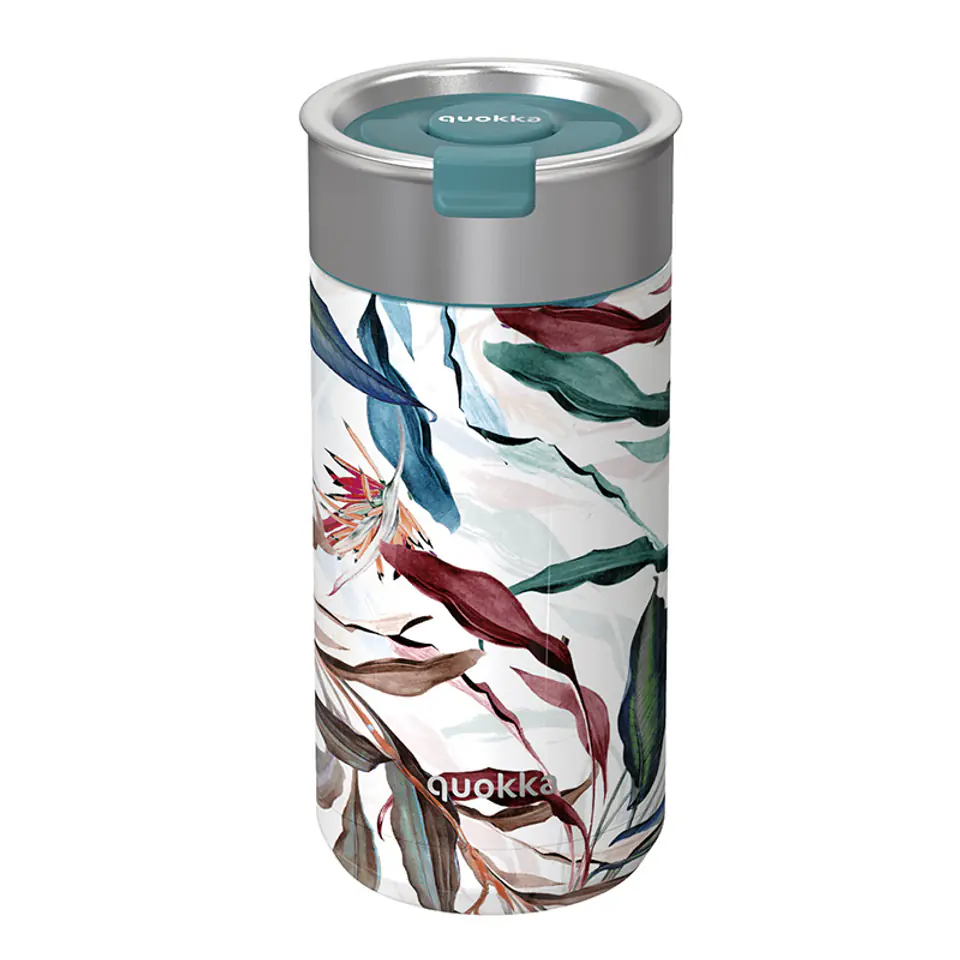 ⁨Quokka Boost Coffee Tumbler - Kubek termiczny ze stali nierdzewnej z zaparzaczem 400 ml (Bouquet)⁩ w sklepie Wasserman.eu