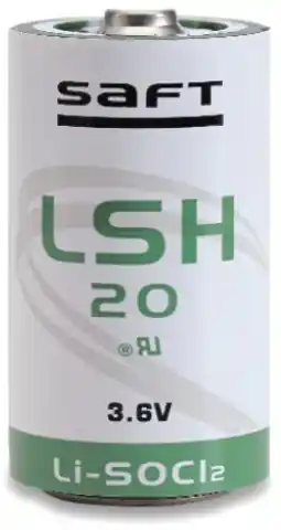 ⁨Bateria LSH20 D / R20 LiSOCl2 SAFT 3,6V 13000mAh (1 szt.)⁩ w sklepie Wasserman.eu