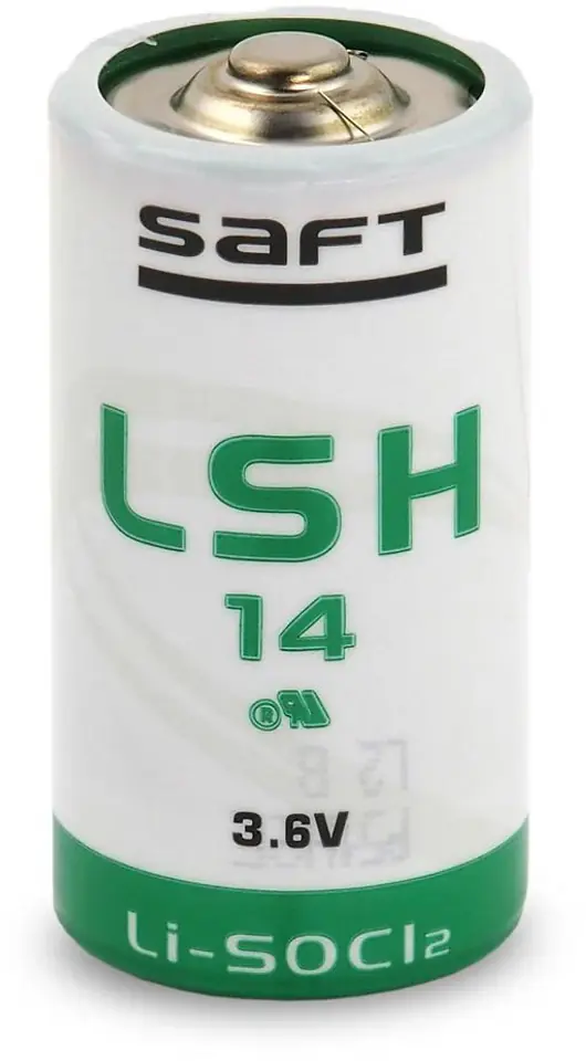 ⁨Bateria LSH14 C / R14 LiSOCl2 SAFT 3,6V 5800mAh (1 szt.)⁩ w sklepie Wasserman.eu