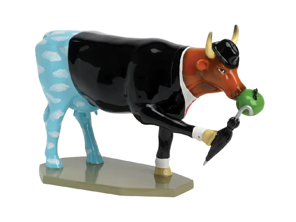 ⁨CowParade Kansas City in 2001, Moogritte, autor: Linda Jayne Schmer.⁩ w sklepie Wasserman.eu