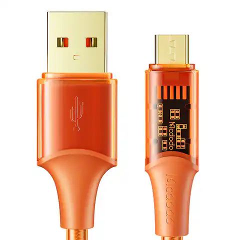 ⁨Kabel Micro USB Mcdodo CA-2102 1.8m (pomarańczowy)⁩ w sklepie Wasserman.eu