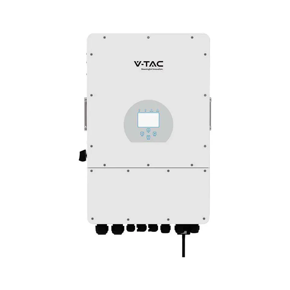 ⁨Falownik Inwerter V-TAC 12KW ON GRID/OFF GRID HYBRYDOWY Trójfazowy SUN-12K-SG04LP3-EU SUN-12K-SG04LP3-EU⁩ w sklepie Wasserman.eu