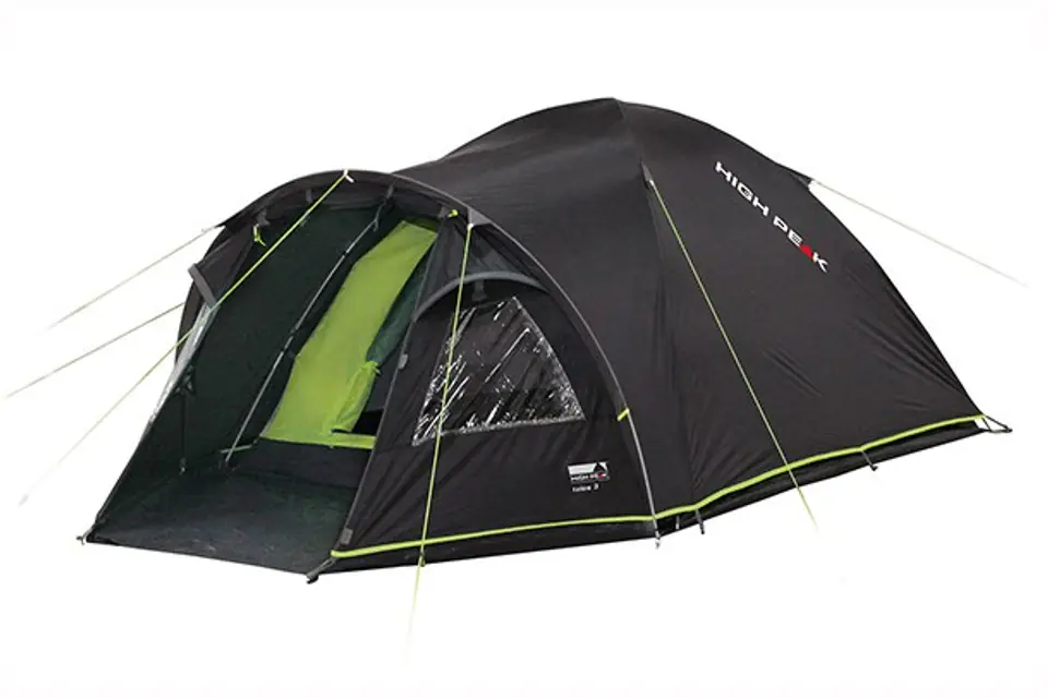 ⁨High Peak Talos 3 Green, Grey Dome/Igloo tent 11505⁩ at Wasserman.eu