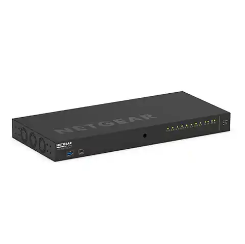 ⁨NETGEAR M4250-10G2XF-PoE+ Managed L2/L3 Gigabit Ethernet (10/100/1000) Power over Ethernet (PoE) 1U Black⁩ at Wasserman.eu