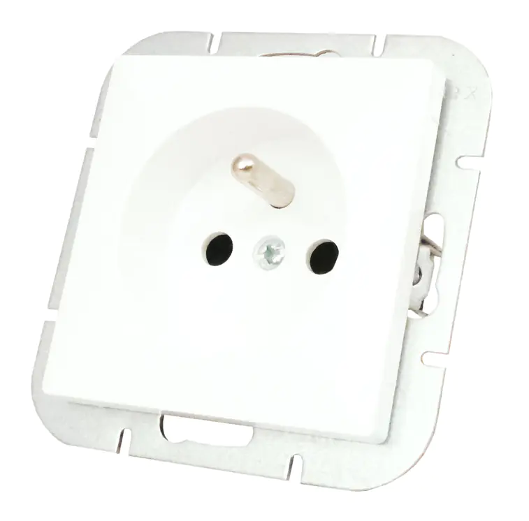 Gniazdo p/t 1x2P+Z 16A, 250V w sklepie Wasserman.eu