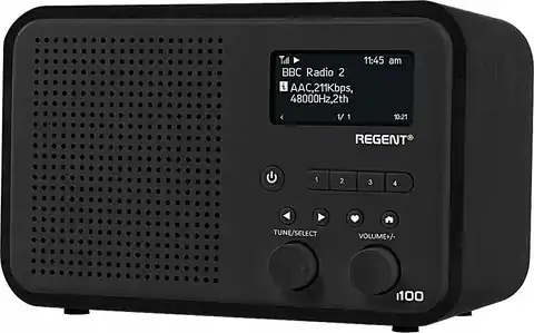 ⁨Radio internetowe Ferguson Regent i100 z DAB/DAB+/FM/Bluetooth. Stereo bass reflex.⁩ w sklepie Wasserman.eu