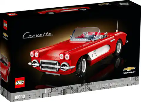 ⁨LEGO 10321 ICONS Corvette⁩ w sklepie Wasserman.eu