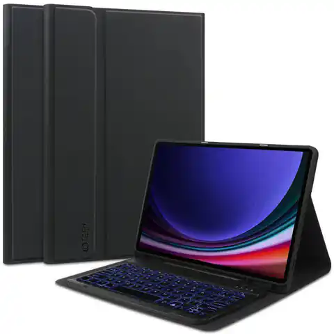 ⁨Etui SAMSUNG GALAXY TAB S9 11.0 Tech-Protect SC Pen + Keyboard czarne⁩ w sklepie Wasserman.eu