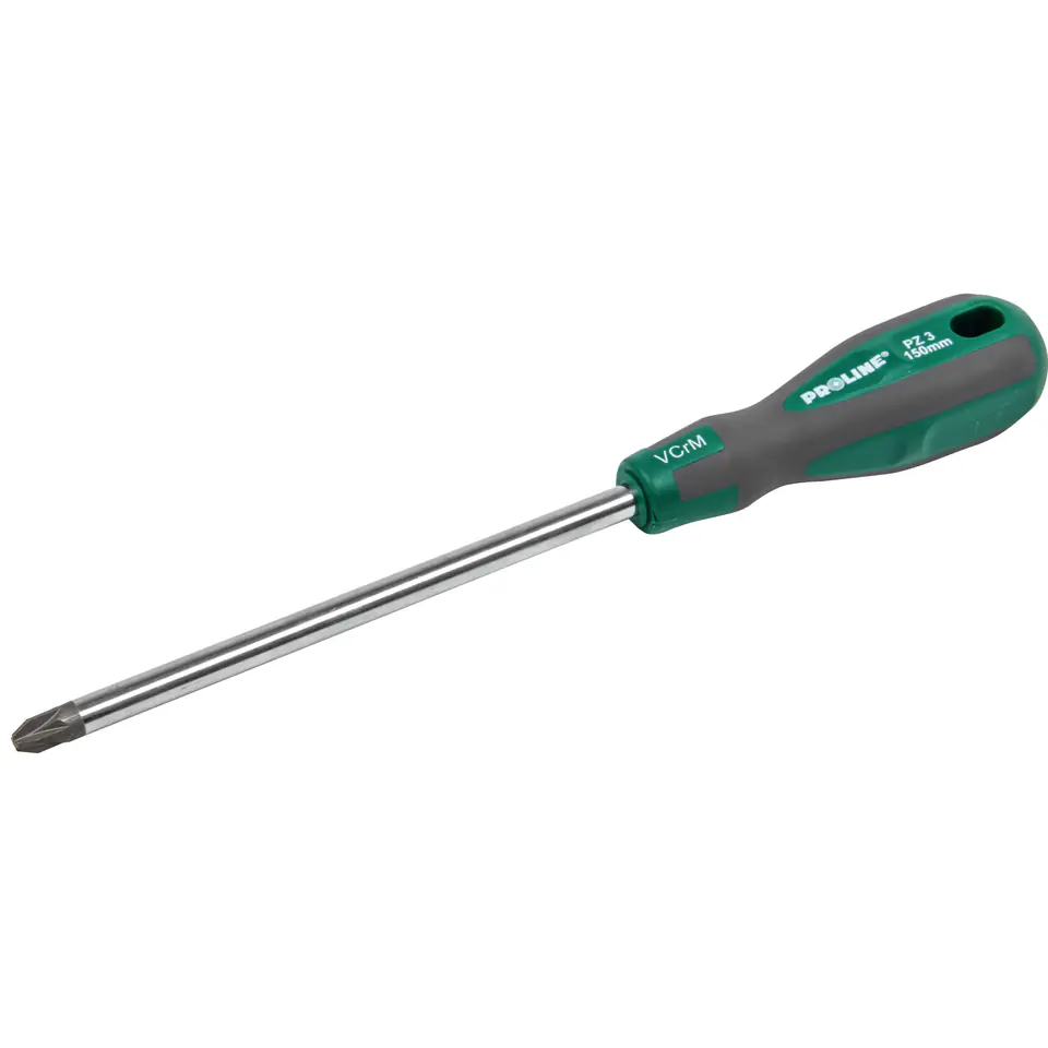 ⁨ZR10176 Screwdriver PZ2x100mm professional Soft Touch, Proline, pendant⁩ at Wasserman.eu