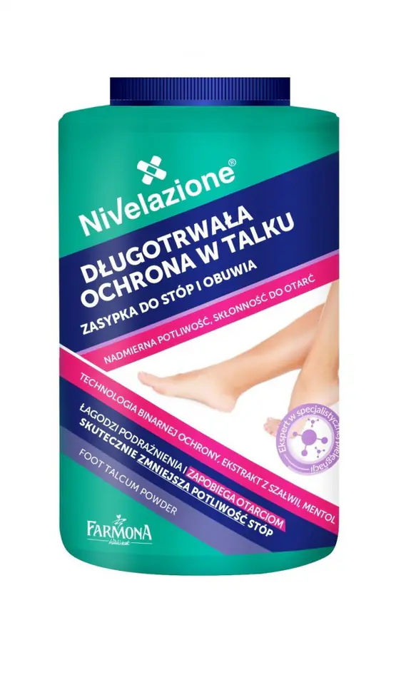 ⁨Farmona Nivelazione Feet Foot and footwear backfill "Long-term protection in talc" 110g⁩ at Wasserman.eu