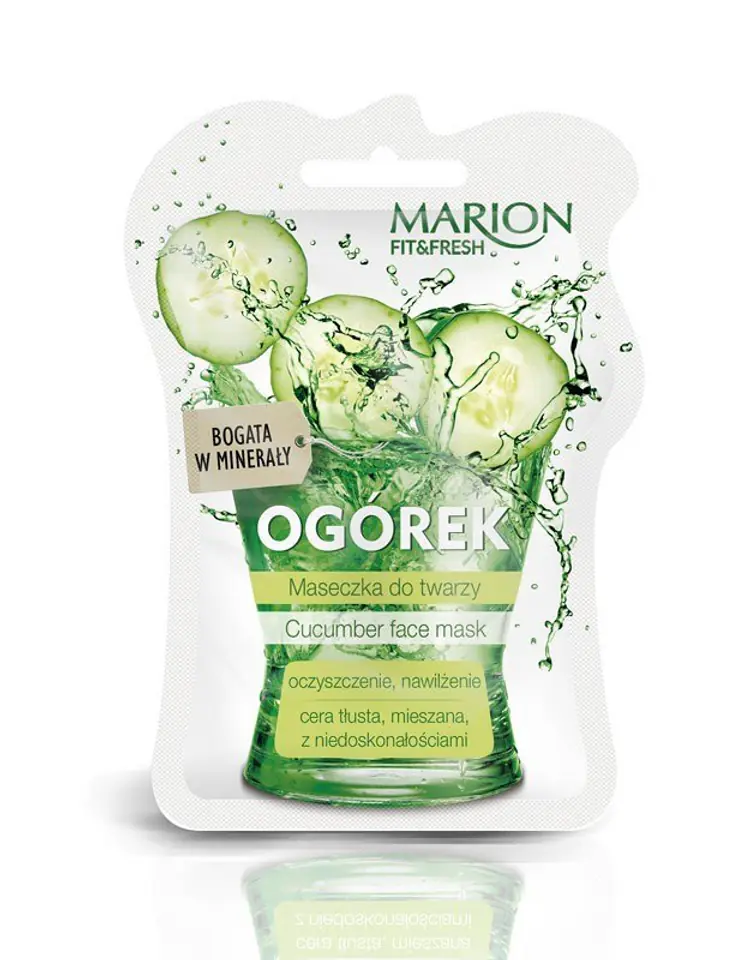 ⁨Marion Fit & Fresh Cucumber Face Mask 7.5ml⁩ at Wasserman.eu