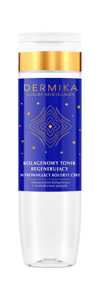 ⁨DERMIKA Luxury Neocollagen Kolagenowy Tonik regenerujący - wyrównujący koloryt cery 200ml⁩ w sklepie Wasserman.eu