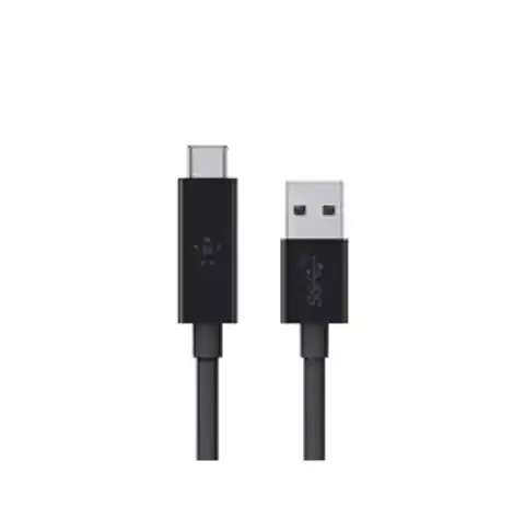 ⁨Belkin USB-A - USB-C, 0.9m USB cable USB 3.2 Gen 2 (3.1 Gen 2) USB A USB C Black⁩ at Wasserman.eu