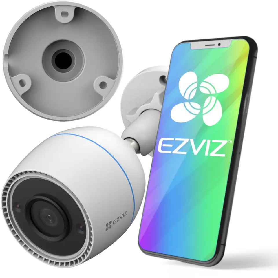 ⁨Kamera IP EZVIZ H3c 2K (2MP)⁩ w sklepie Wasserman.eu