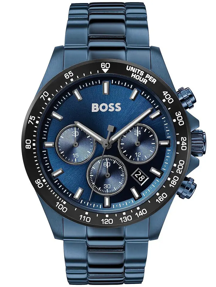 ⁨ZEGAREK MĘSKI HUGO BOSS 1513758 - HERO (zh005a)⁩ w sklepie Wasserman.eu