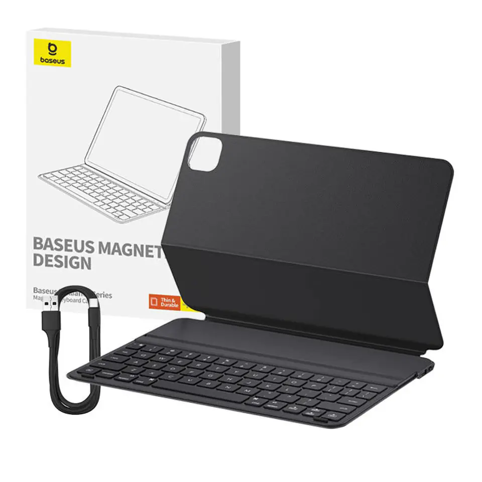 ⁨Magnetyczne etui z klawiaturą Baseus Brilliance Pad Air4/5 10.9" /Pad Pro11"⁩ w sklepie Wasserman.eu