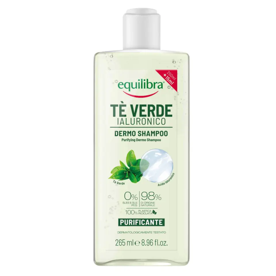 ⁨EQUILIBRA TE VERDE Szampon oczyszczający265ml&⁩ w sklepie Wasserman.eu