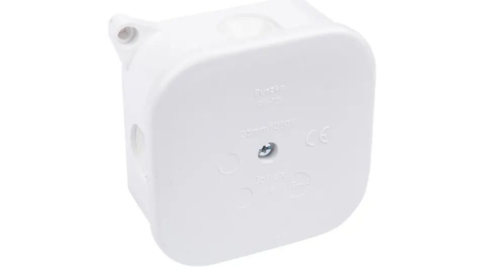 ⁨N/t hermetic box empty 85x85x40mm IP42 without insert white PO 75p 83011006⁩ at Wasserman.eu