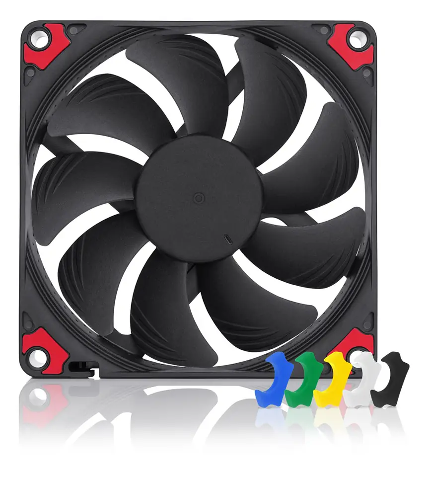 ⁨Noctua NF-A9X14 HS-PWM CH.BK.S computer cooling component Computer case Fan 9.2 cm Black⁩ at Wasserman.eu