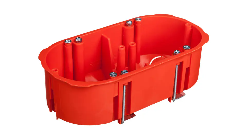 ⁨Flush-mounted box 2x60mm p/t regips orange PK-2x60 0210-00⁩ at Wasserman.eu