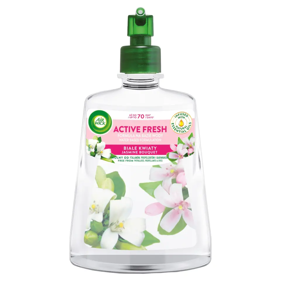 *AIR WICK_Active Fresh wkład do automatycznego odświeżacza powietrza Białe Kwiaty 228ml w sklepie Wasserman.eu