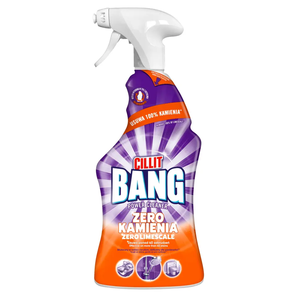 ⁨Cillit Bang Zero Kamienia płyn do czyszczenia 750ml⁩ w sklepie Wasserman.eu