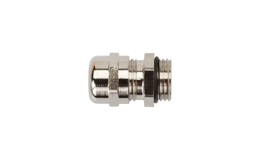 ⁨Brass Cable Gland: PG9 IP68 MDW 9H E03DK-03070100201⁩ at Wasserman.eu