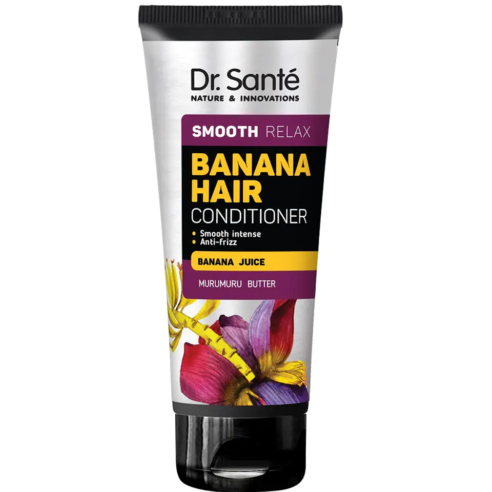 ⁨DR.SANTE Banana Hair Smooth Relax bananowa odżywka do włosów 200ml⁩ w sklepie Wasserman.eu