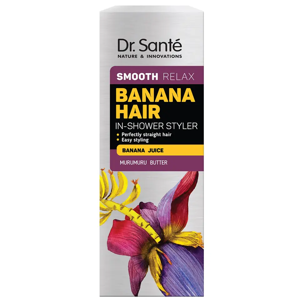 ⁨DR.SANTE Banana Hair Smooth Relax bananowe serum stylizujące włosy 100ml⁩ w sklepie Wasserman.eu