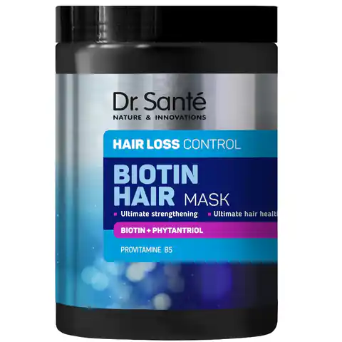 ⁨DR.SANTE Biotin maska do włosów z biotyną przeciw wypadaniu włosów 1000ml⁩ w sklepie Wasserman.eu