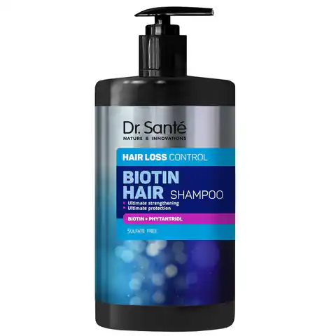 ⁨DR.SANTE Biotin szampon do włosów z biotyną przeciw wypadaniu włosów 1000ml⁩ w sklepie Wasserman.eu