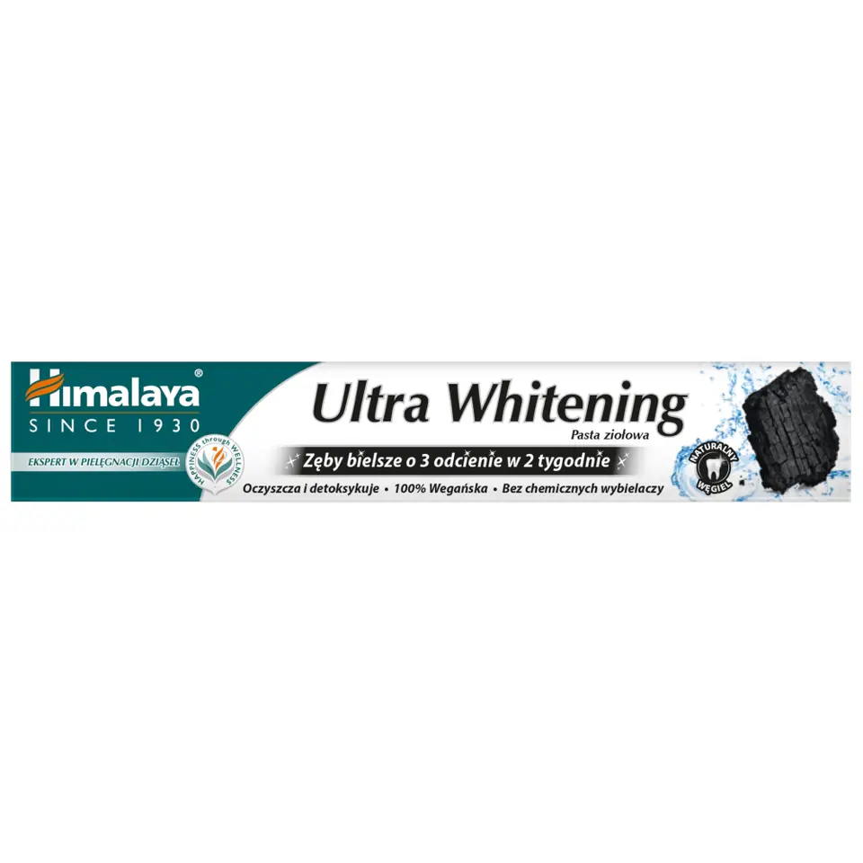 ⁨Himalaya Gum Expert Ultra Whitening ziołowa ultra wybielająca pasta do zębów 75ml⁩ w sklepie Wasserman.eu