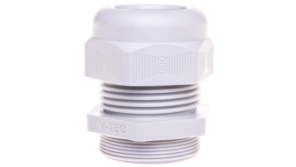 ⁨Polyamide Cable Gland: PG36 IP68 V-TEC PG36 LGR light grey 2024780⁩ at Wasserman.eu