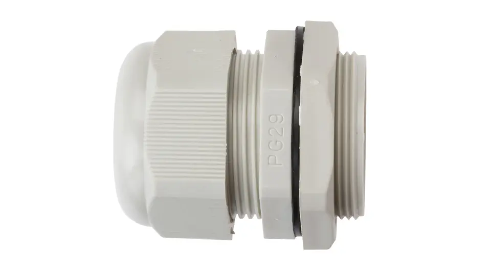 ⁨Polyamide cable gland PG29 IP68 DP 29/H grey E03DK-01030100701⁩ at Wasserman.eu