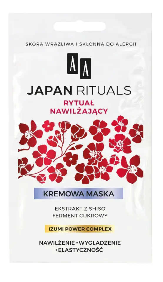 AA Japan Rituals Maska kremowa na twarz Rytuał Nawilżający 4mlx2 w sklepie Wasserman.eu