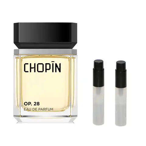 ⁨SET CHOPIN Chopin OP.28 EDP spray 100ml + tester OP.9 1,5ml + tester OP.25 1,5ml⁩ w sklepie Wasserman.eu