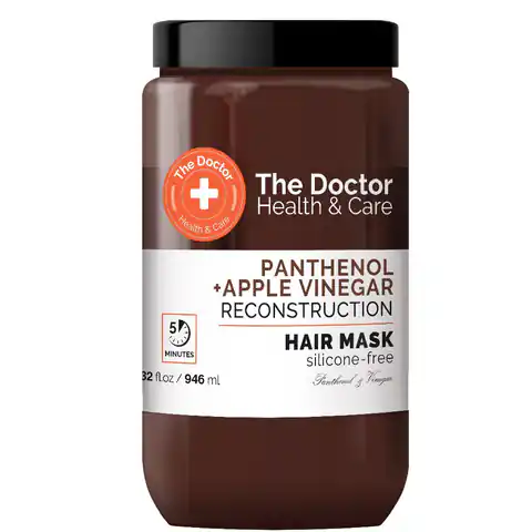 ⁨THE DOCTOR Health  Care maska do włosów rekonstruująca Ocet Jabłkowy + Pantenol 946ml⁩ w sklepie Wasserman.eu