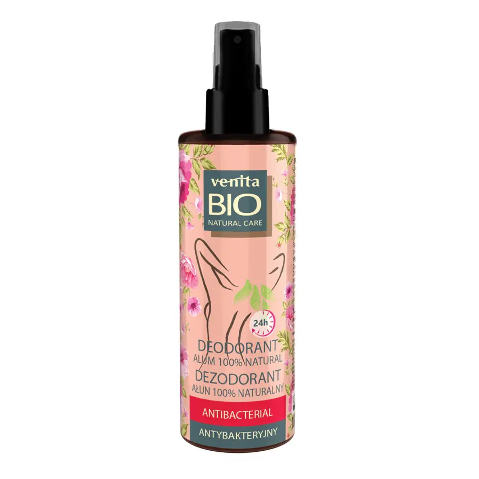 ⁨Venita Bio Natural Care antybakteryjny dezodorant do ciała 100ml⁩ w sklepie Wasserman.eu