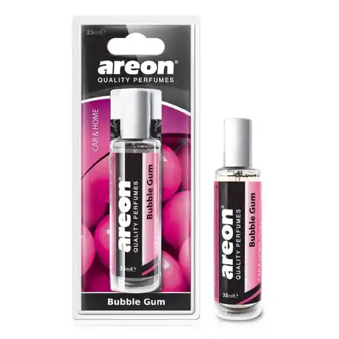 ⁨AREON Car Perfume Glass perfumy do auta Bubble Gum spray 35ml⁩ w sklepie Wasserman.eu