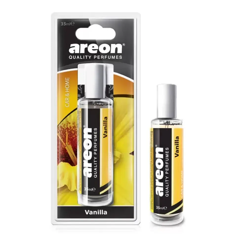 AREON Car Perfume Glass perfumy do auta Vanilla spray 35ml w sklepie Wasserman.eu
