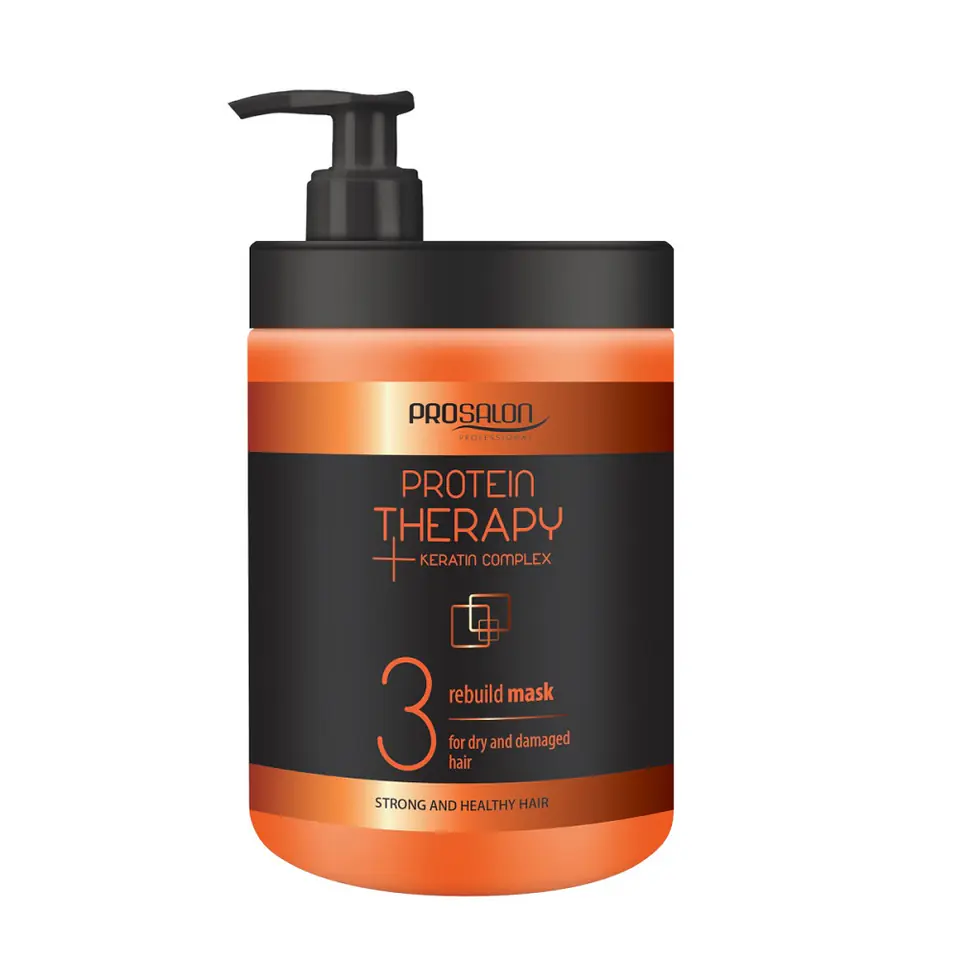 ⁨CHANTAL ProSalon Protein Therapy Rebuilding mask for protein-keratin hair 1000g⁩ at Wasserman.eu