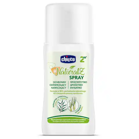 ⁨Chicco NaturalZ Spray ochronny spray przeciw komarom 100ml⁩ w sklepie Wasserman.eu